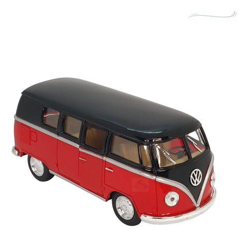 Miniatura Carro Kombi Colecionador Flexão Abre Portas Nf - Str